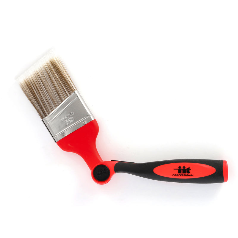 IIT PRO 2.5'' PIVOTING SWIVEL HEAD ANGLE PAINT BRUSH
