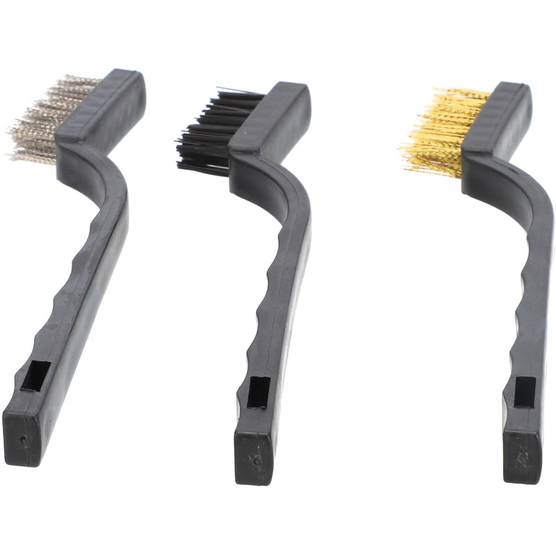 IIT 3pc PLASTIC MINI WIRE BRUSH