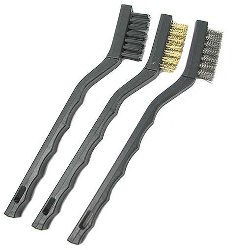 IIT 3pc PLASTIC MINI WIRE BRUSH