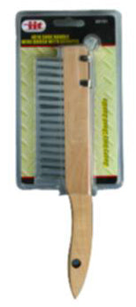 IIT SHOE HANDLE WIRE BRUSH WITH SCRAPER