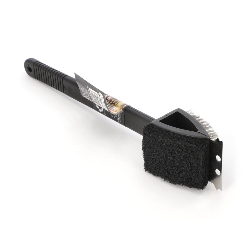 IIT 3 IN 1 BBQ BRUSH 15'' HANDLE
