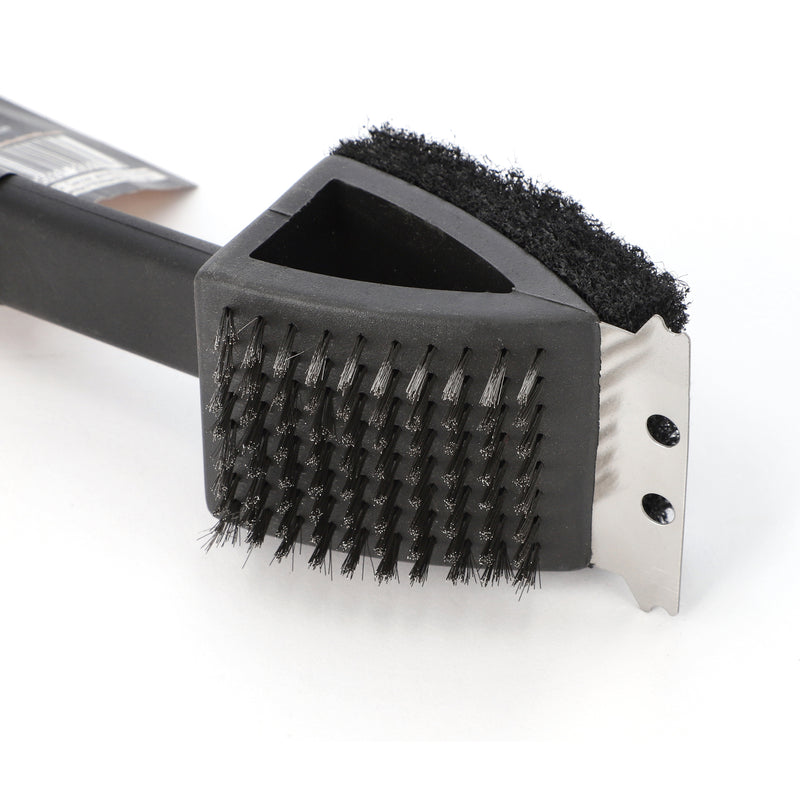 IIT 3 IN 1 BBQ BRUSH 15'' HANDLE