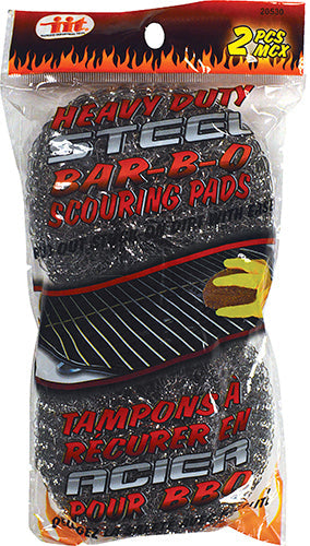 IIT 2pk STEEL WOOL FOR BBQ