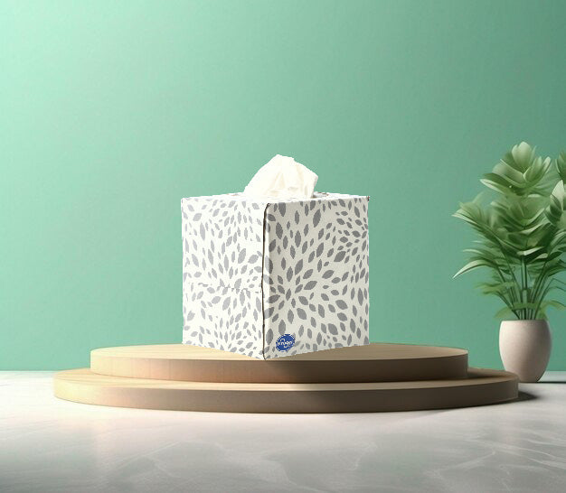 KROGER 60CT 3PLY FACIAL TISSUES WITH ALOE & VITAMIN E