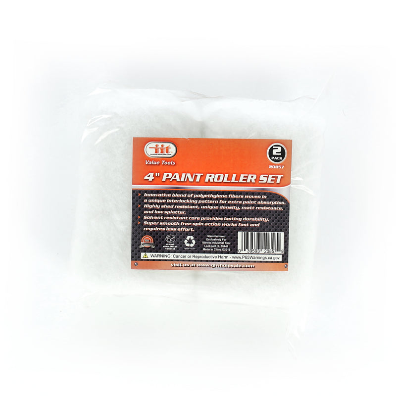 IIT 2pk 4'' PAINT ROLLER COVERS