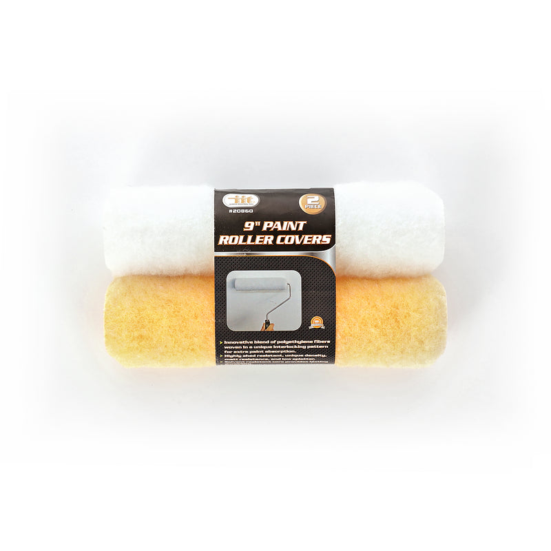 IIT 2pc 9'' PAINT ROLLER COVERS