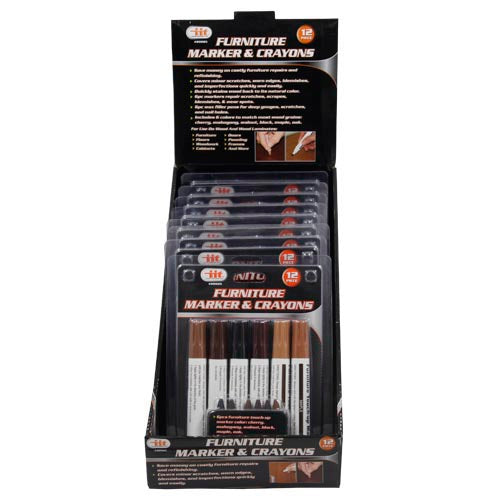 IIT 6pc FURNITURE MARKER & CRAYONS