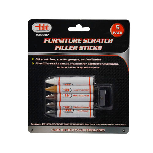 IIT 5pc FURNITURE SCRATCH FILLER STICKS