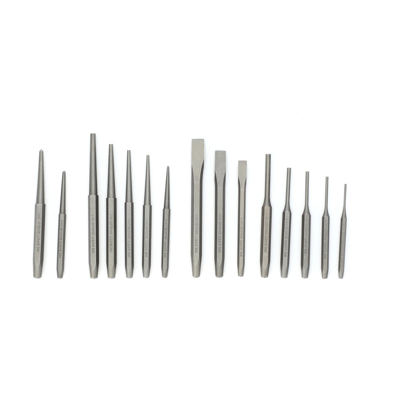 IIT 16pc PUNCH & CHISEL SET
