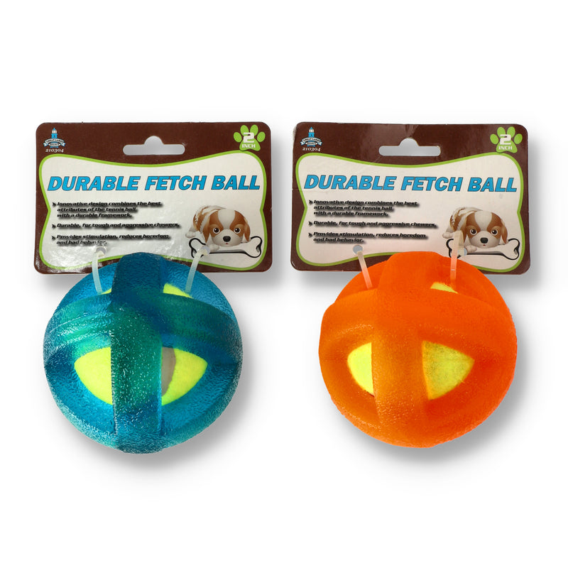 4'' DURABLE PET FETCH BALL