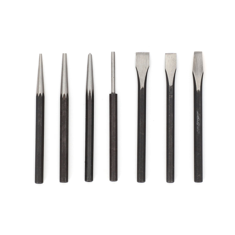 IIT 7PC PUNCH & CHISEL SET WITH POUCH