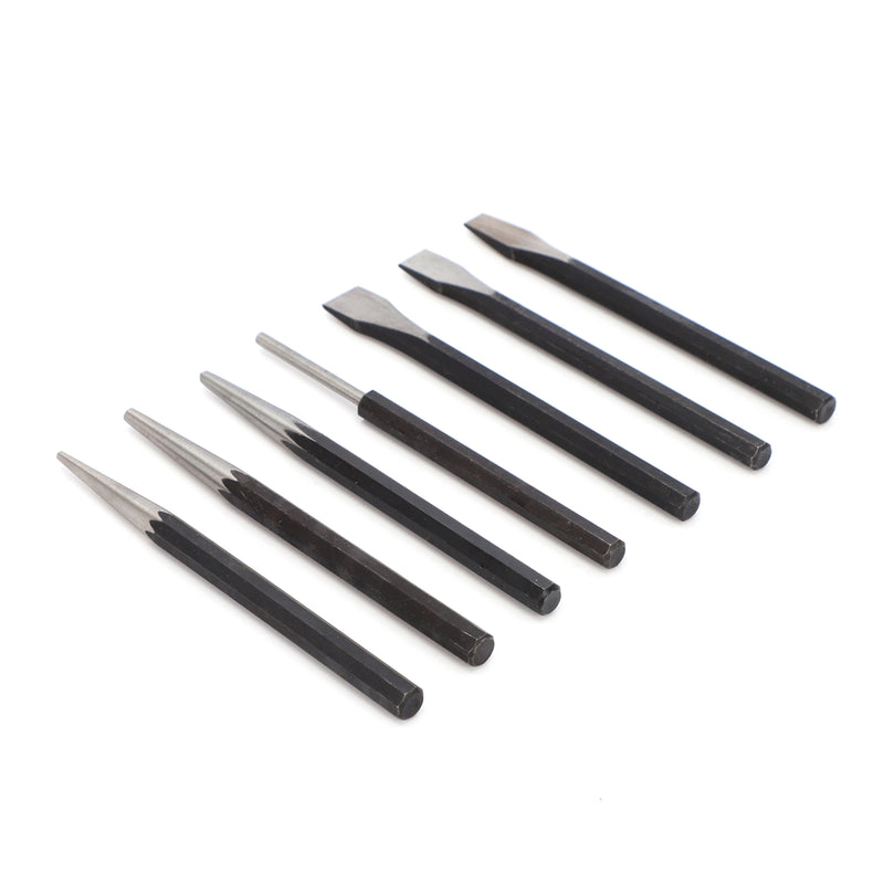IIT 7PC PUNCH & CHISEL SET WITH POUCH