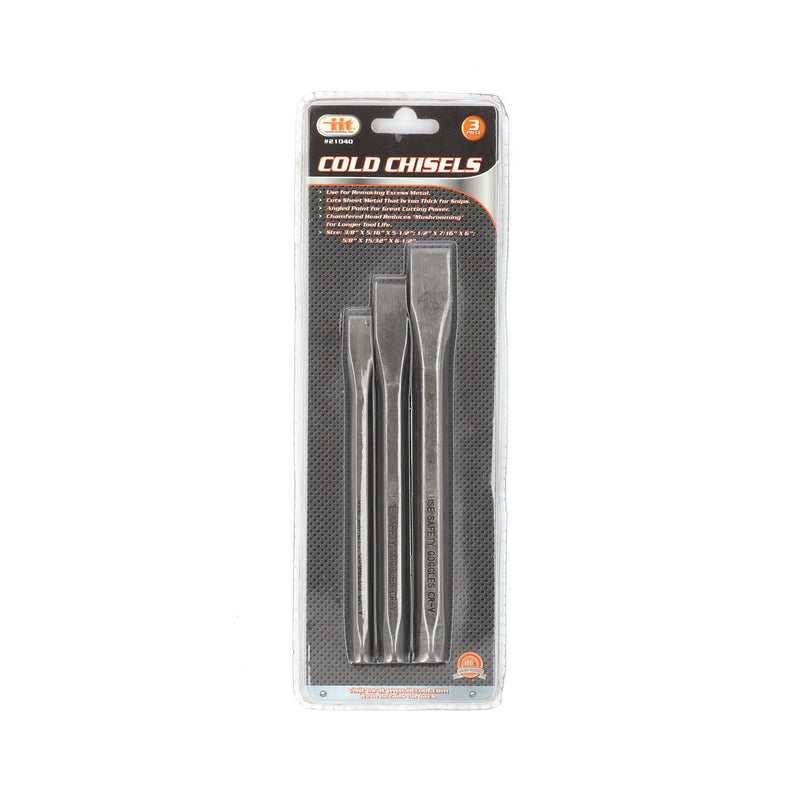 IIT 3pc COLD CHISELS