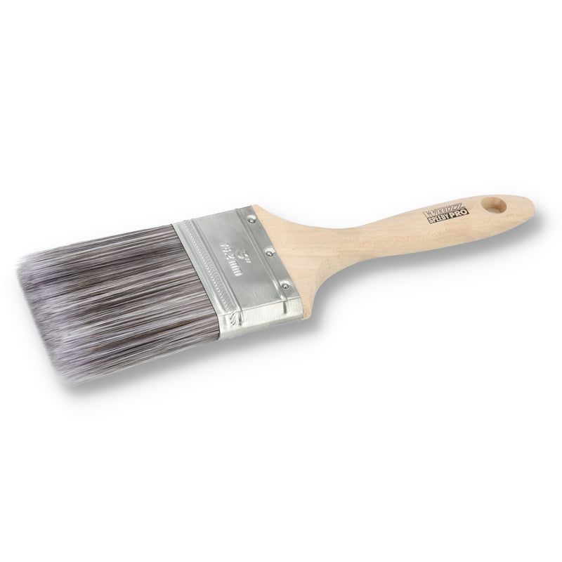 WHIZZ SPEEDYPRO 3'' WOOD HANDLE PAINT BRUSH STAINLESS FERULE