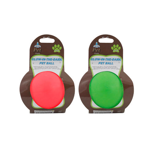 3.5'' GLOW-IN-THE-DARK PET BALL