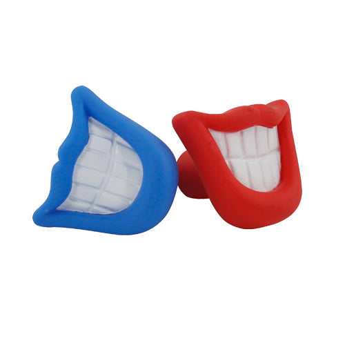 SMILING MOUTH DOG SQUEEK TOY