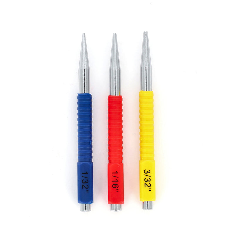 21260-IIT 3pc NAIL PUNCH SET CRV