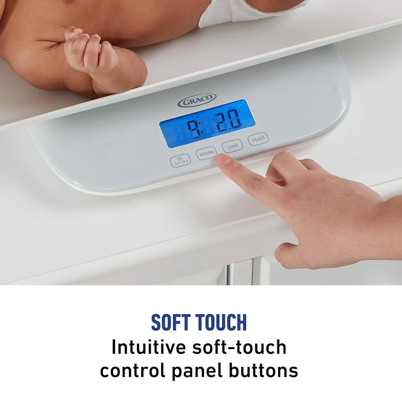 GRACO DIGITAL SCALE 220lb CAPACITY w/REMOVABLE TRAY 3 MODES-NO ADVERTISING OR INTERNET SALES