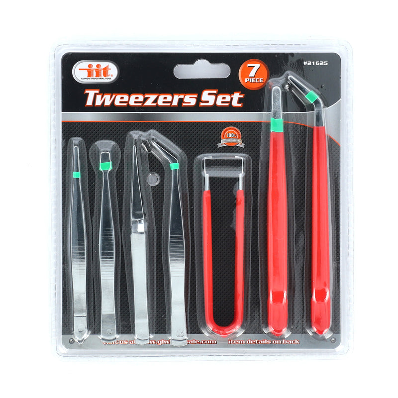 IIT 7pc TWEEZER SET
