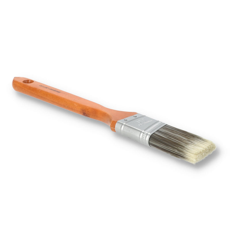 WOOD HANDLE 1-1/2'' ANGLE PAINT BRUSH BULK NO UPC