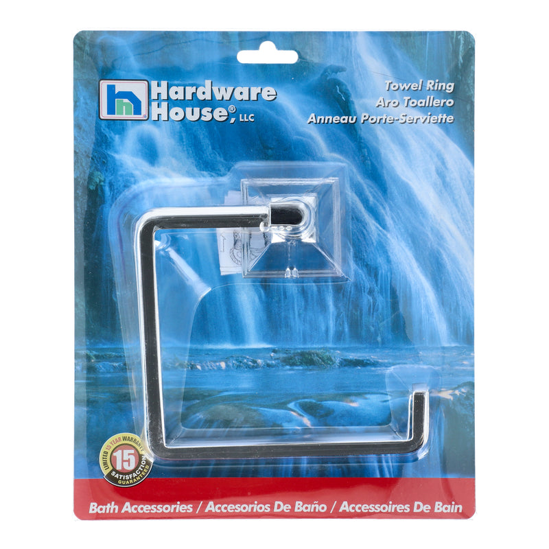 MONTEREY CHROME TOWEL RING