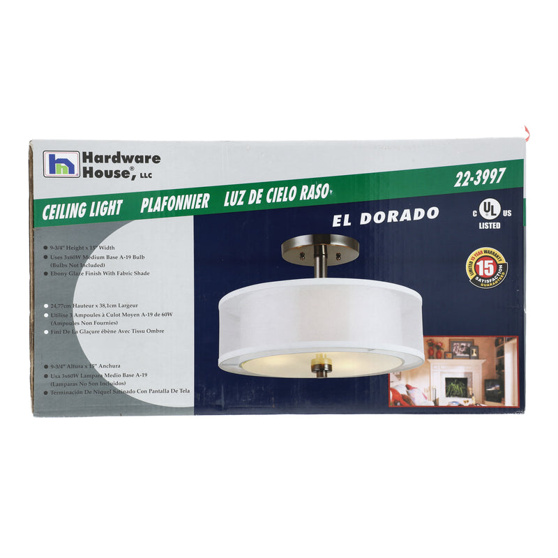 EL DORADO EB GLZ CEIL FIXTU