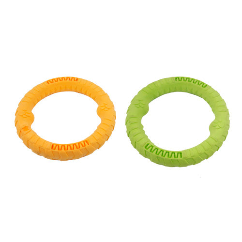 10'' RUBBER FOAM TUG RING PET TOY