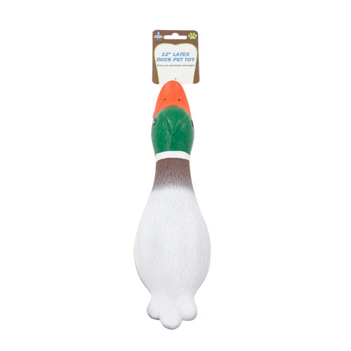 221362-12'' LATEX DUCK PET TOY