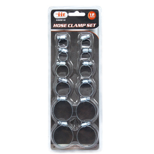 IIT 12pc HOSE CLAMPS