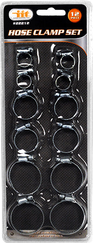 IIT 12pc HOSE CLAMPS