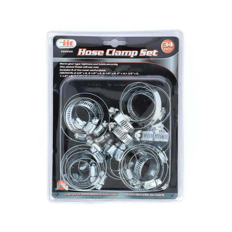 IIT 34 PIECE HOSE CLAMP SET
