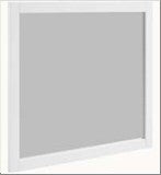 WHITE 30X30 MIRRORWALL MIRRO