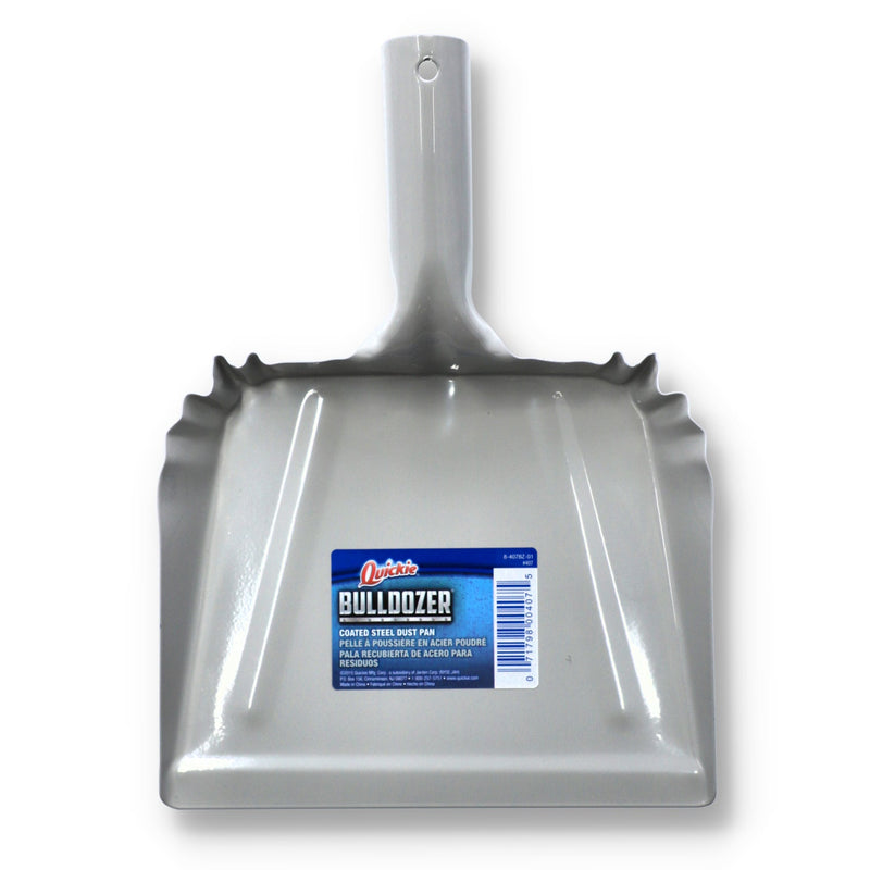QUICKIE BULLDOZER 9'' DUST PAN COATED STEEL