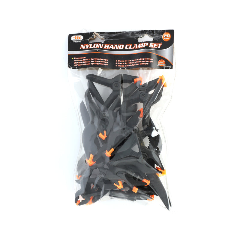 IIT 20pk NYLON HAND CLAMP SET