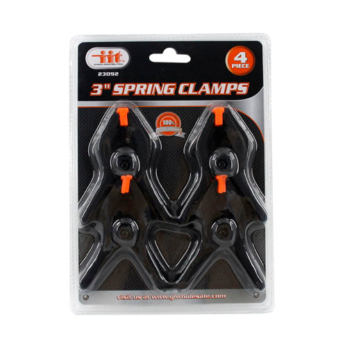 IIT 4pc 3'' SPRING CLAMPS
