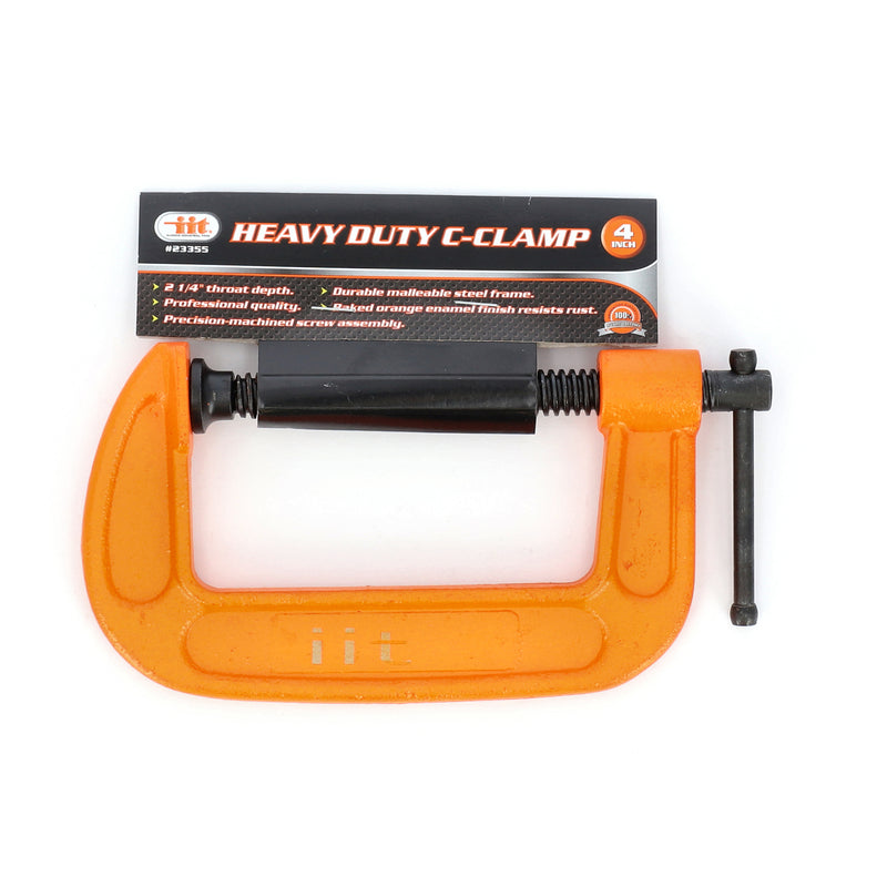 IIT 4'' C CLAMP BLACK COATED SCREW