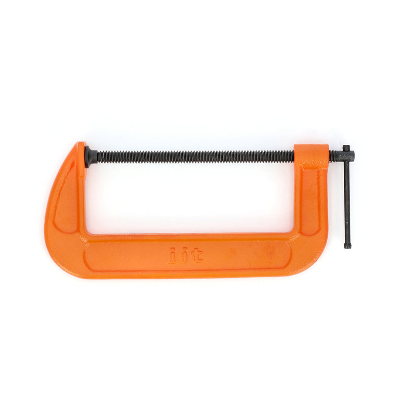 IIT 8'' C-CLAMP BLACK COATED SCREW