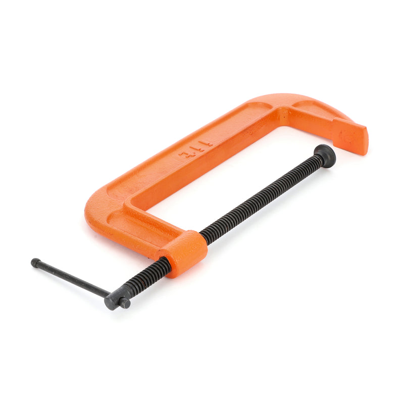 IIT 8'' C-CLAMP BLACK COATED SCREW