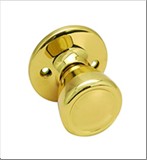 HH PELHAM DUMMY TULIP DOORKNOB POLISHED BRASS