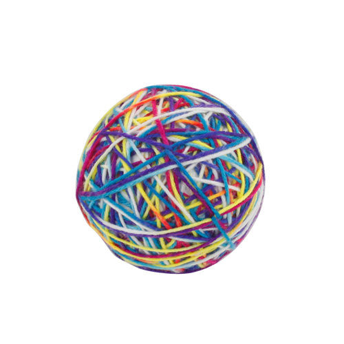 4'' YARN BALL CAT TOY