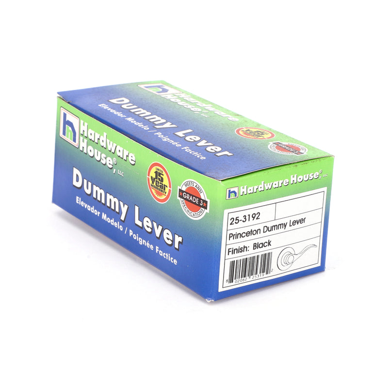 HH PRINCETON DUMMY LEVER BLACK