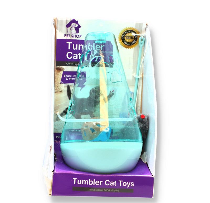 TUMBLER CAT TOY WITH BELL