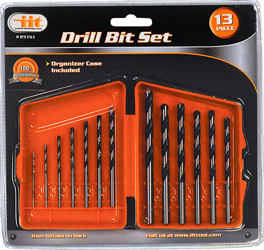 IIT 13pc DRILL BIT SET