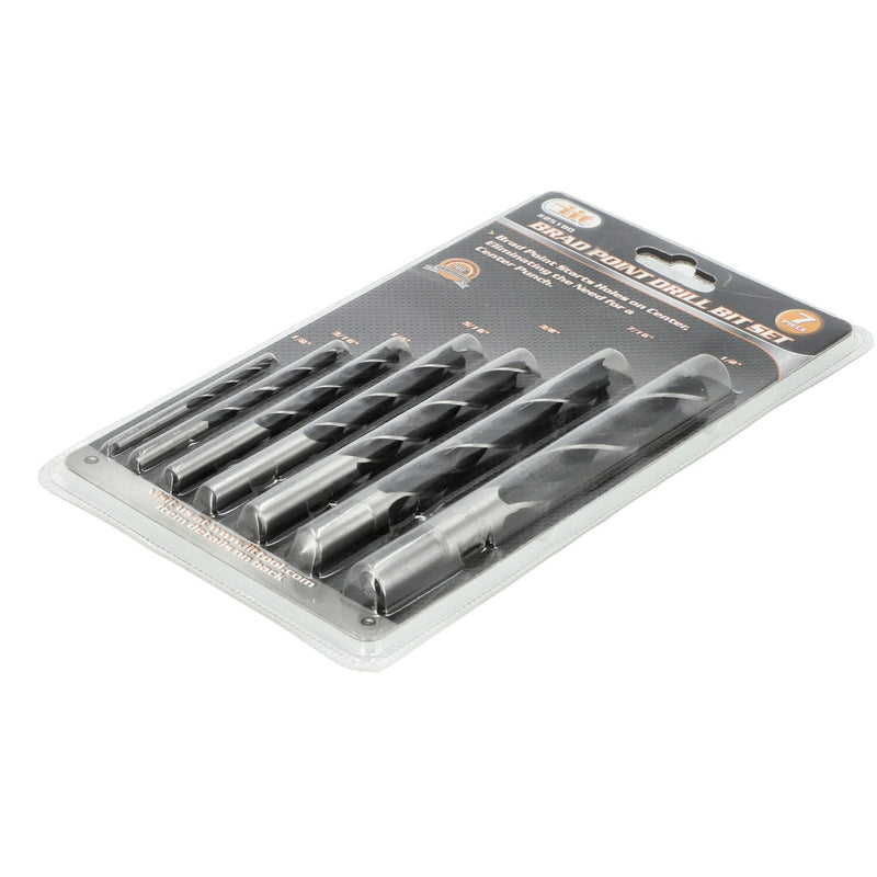 IIT 7PC BRAD POINT DRILL BIT SET