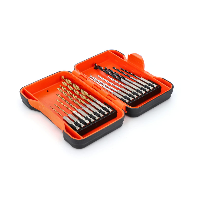 IIT 16pc HSS TITANIUM DRILL BIT SET