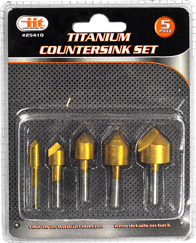 IIT 5pc TITANIUM COUNTERSINK SET