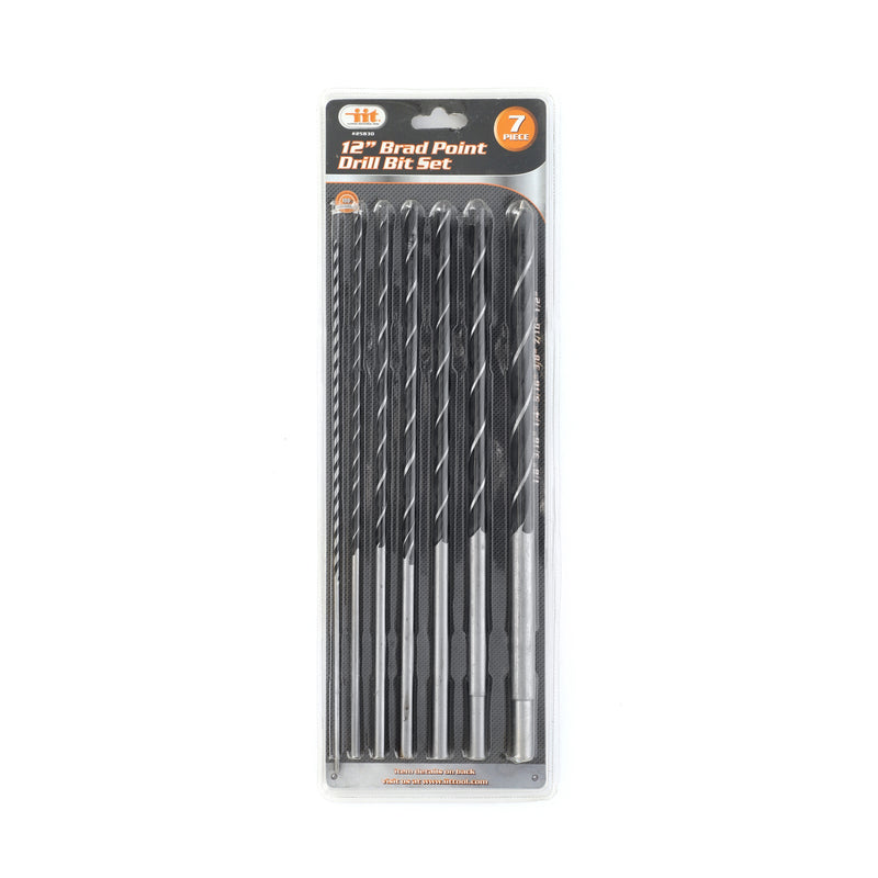 IIT 7PC BRAD POINT BIT 12'' LONG