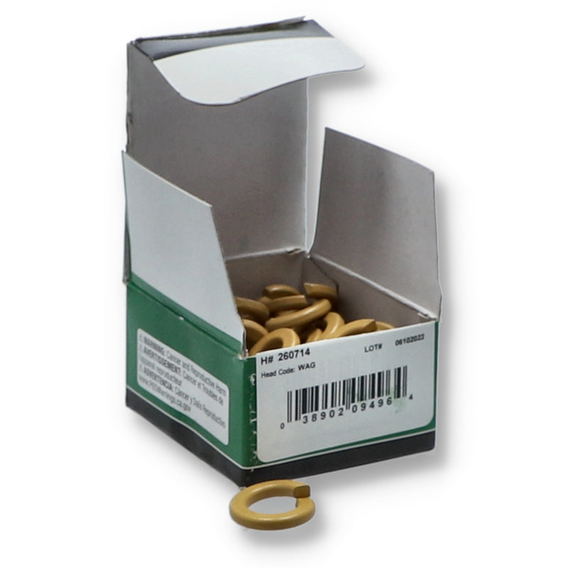 DECK PLUS 50CT TAN EXTERIOR LOCK WASHERS #5 1/2''