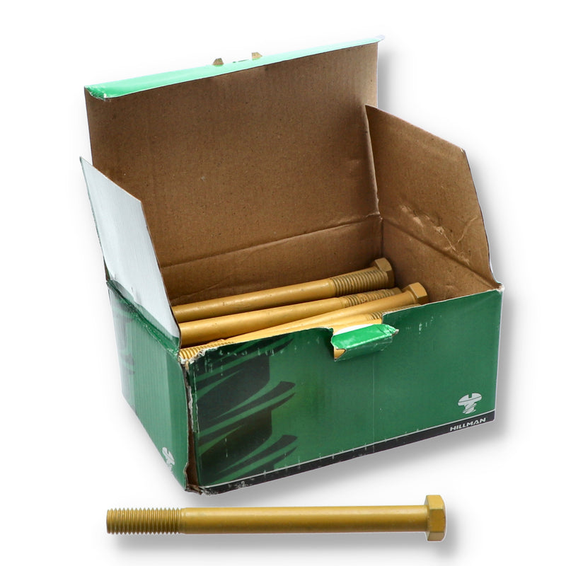 DECK PLUS 25CT EXTERIOR HEX BOLTS 1/2-13x6'' TAN COLOR
