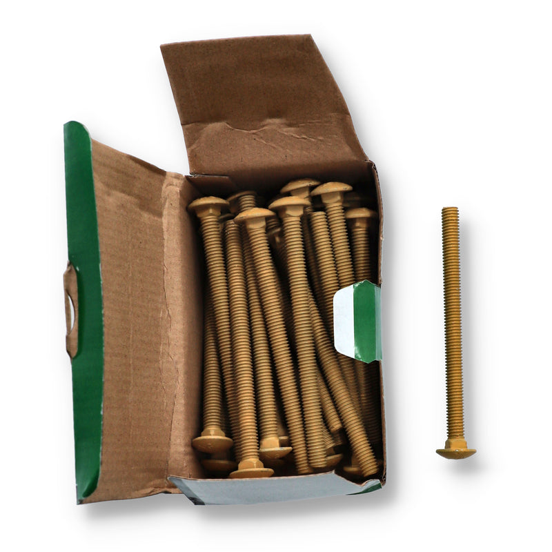 DECK PLUS 25CT EXTERIOR CARRIAGE BOLTS 3/8-16x5''